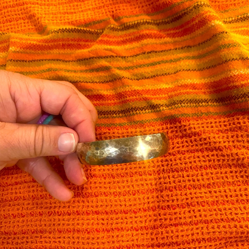 Silver Hammered cuff James Avery Bracelet